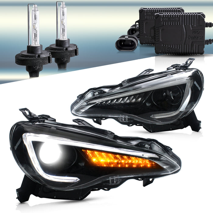 VLAND LED Scheinwerfer für Toyota 86 GT86 2012-2020 Subaru BRZ 2013-2020 Scion FRS 2013-2020 YAA-FT86-0297