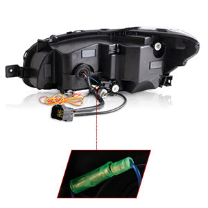 (Only Left / Right Side) VLAND LED Dual Beam Projector Headlights For Subaru WRX 2015-2021 [DOT. SAE.]