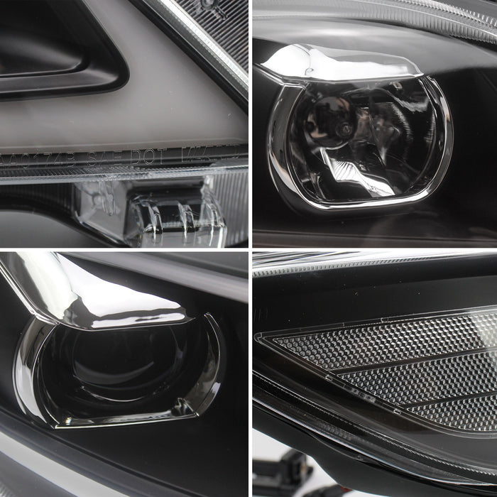 VLAND LED Headlights For Toyota Corolla 2011-2013 Headlamps