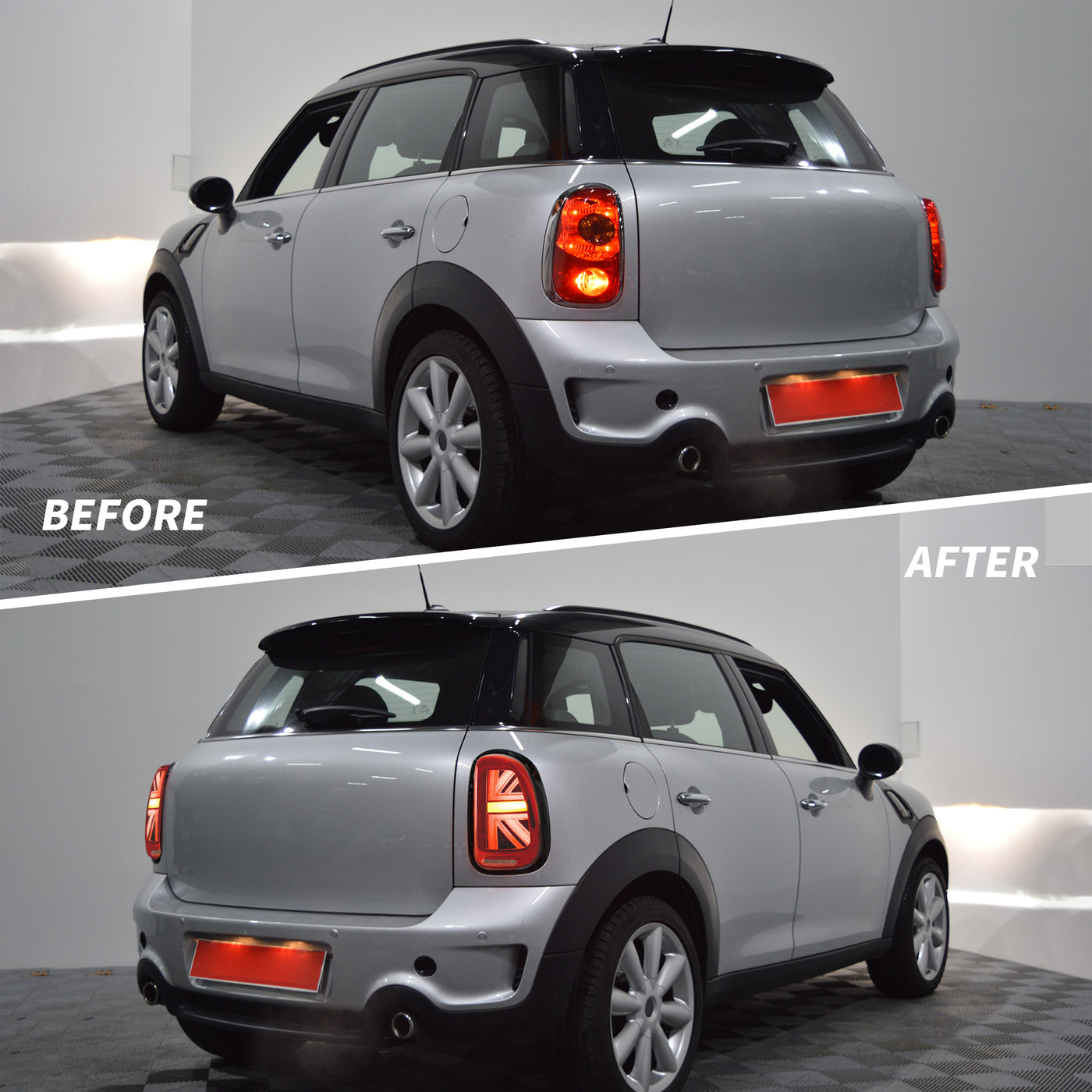 VLAND Full LED Tail Lights For BMW Mini Cooper Countryman R60 2010-2016 ...