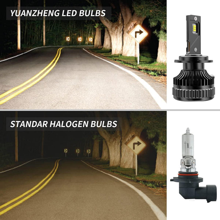 VLAND D2S/H7/9005 LED Headlight Bulbs 2PCS 6000K Super Bright - VLAND VIP