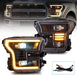 VLAND Full LED Headlights For Ford F150 13th Gen Pickup 2015-2017 With Amber DRL - VLAND VIP