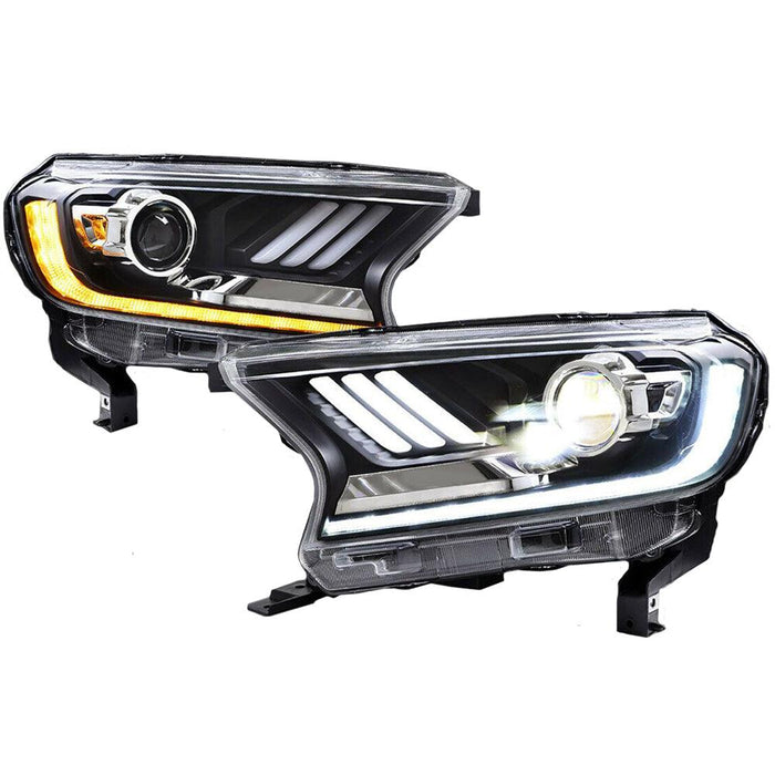 VLAND LED Headlights For Ford Ranger PX2 PX3 T7 2016-2020.