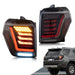 VLAND Full LED Tail Lights For Toyota 4Runner 2014-2021 w/Start Up Dynamic Animation - VLAND VIP