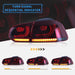 VLAND LED Headlights and Tail Lights Combo For Volkswagen Golf 6 MK6 2008-2014 With Sequential Turn Signals - VLAND VIP