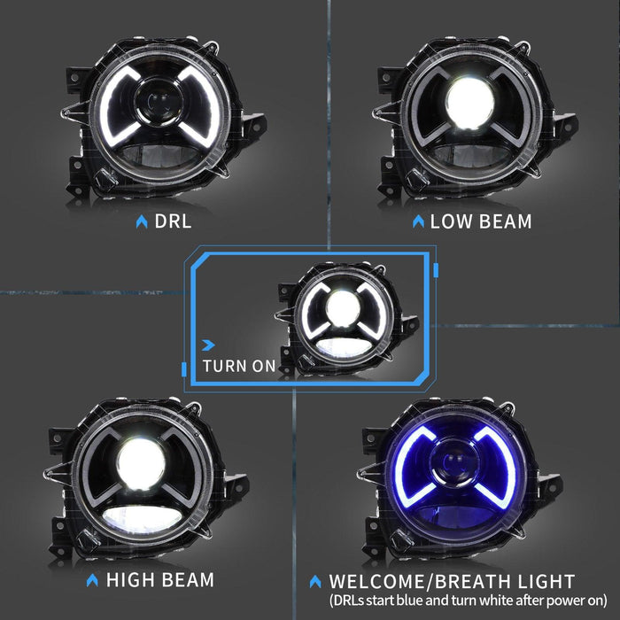 VLAND LED Headlights For Suzuki Jimny 2019-2021 - VLAND VIP