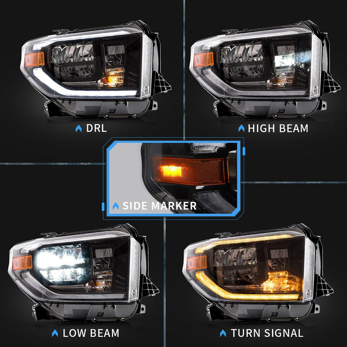 Toyota Tundra headlights