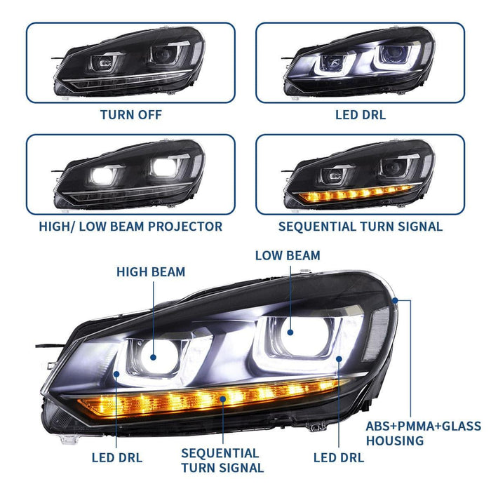 Volkswagen-Golf-Mk6-headlights