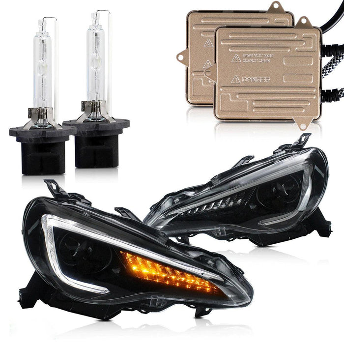 VLAND LED Headlights With D2H Bulbs For Toyota 86/Subaru BRZ/Scion FRS 2012-2020 - VLAND VIP