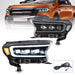 VLAND LED Matrix Projector Headlights For Ford Ranger 2019-2021 (For US Edition) - VLAND VIP