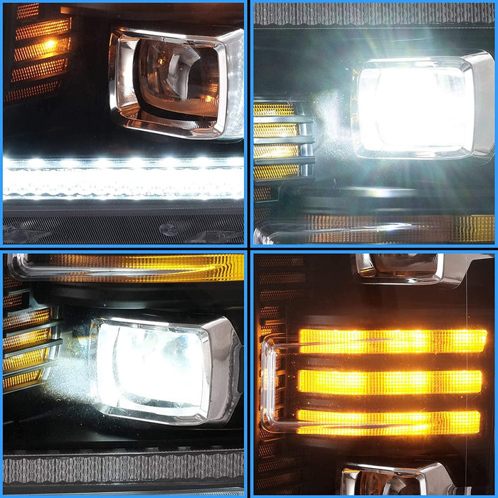 VLAND LED Projector Headlights For Ford F150 2018-2020.