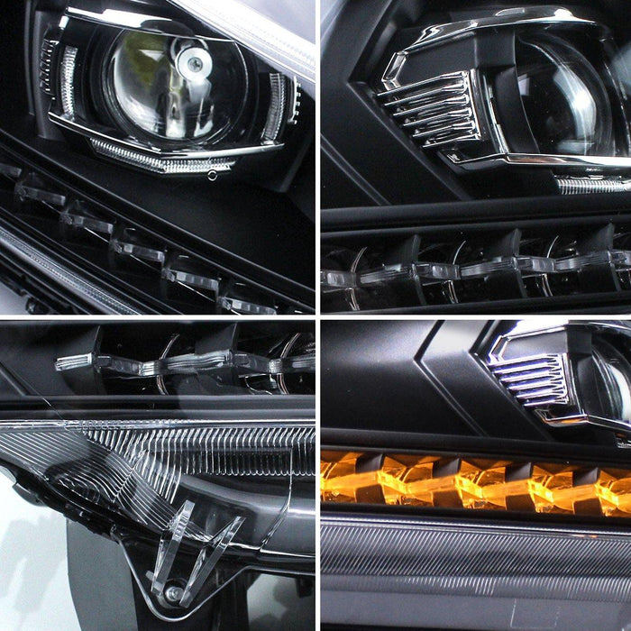 VLAND LED Projector Headlights For Honda Accord 2008-2012 (NOT FOR 2-DOOR COUPE) - VLAND VIP