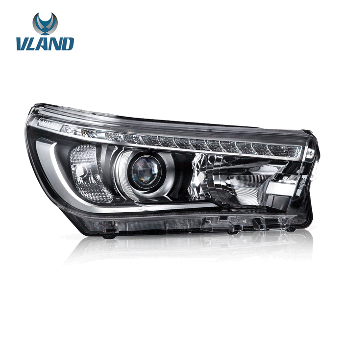 VLAND LED Projector Headlights For Toyota Hilux 2015-2020.