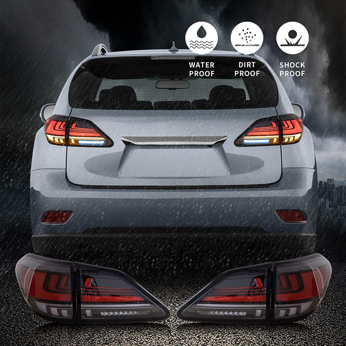 VLAND LED Rear Lights For Lexus RX350  RX400h  RX450h  RX450hL 2009-2014 3rd gen - VLAND VIP