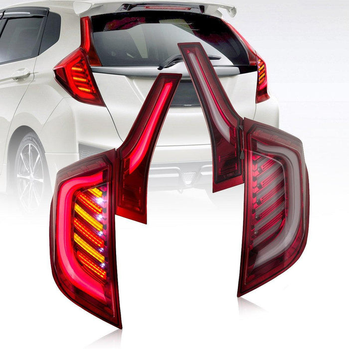 VLAND LED Rear Tail lights For Honda Fit / Jazz 3th Gen GK/GH/GP 2014-2020 - VLAND VIP