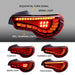 VLAND LED Sequential Tail Lights For Toyota 86/Subaru BRZ/Scion FRS 2012-2020 - VLAND VIP