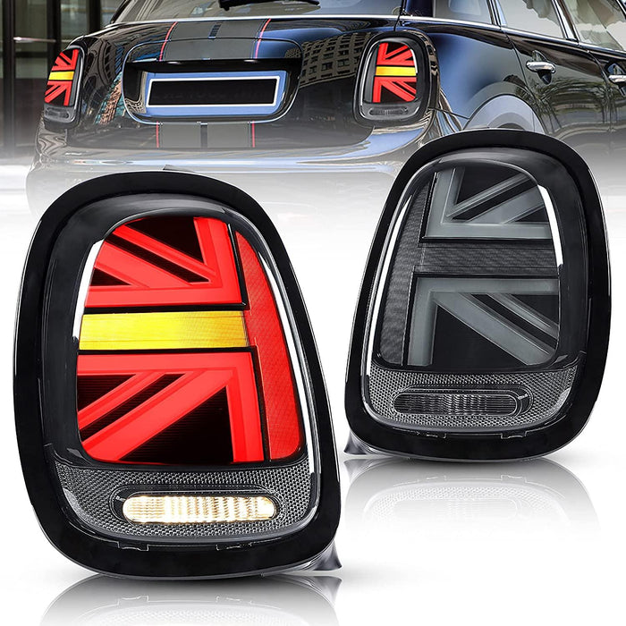 VLAND LED Tail lights For BMW Mini Hatch (Mini Cooper) F55 F56 F57 2014-2019 with Running Brake Reverse And Turning Light - VLAND VIP