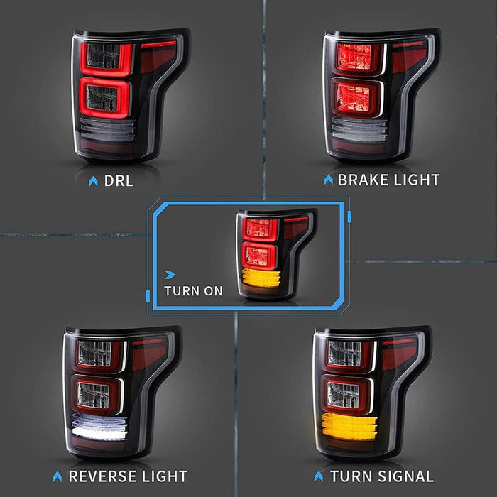 VLAND LED Tail Lights For Ford F150 2015-2020 - VLAND VIP