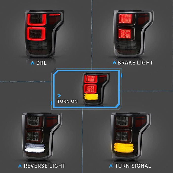 VLAND LED Tail Lights For Ford F150 2015-2020 - VLAND VIP