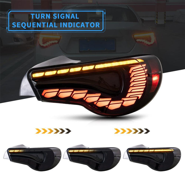 VLAND Tail Lights For 2012-2020 Toyota 86/Subaru BRZ/Scion FRS-4