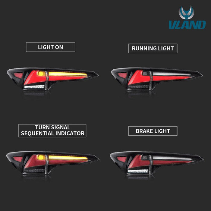 VLAND LED Tail Lights For Toyota Fortuner 2017-2021 - VLAND VIP