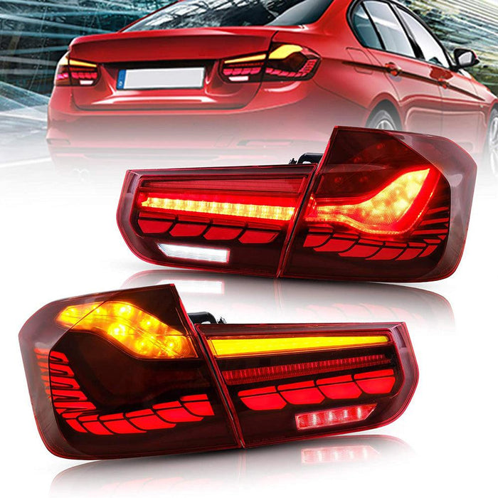 VLAND Oled Tail Lights For BMW M3/3 Series F30 F35 F80 6th Gen Sedan 2012-2018.