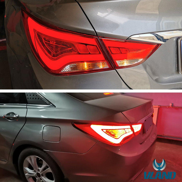 VLAND Tail Lights For Hyundai Sonata 6th Gen Sedan 2011-2014 - VLAND VIP