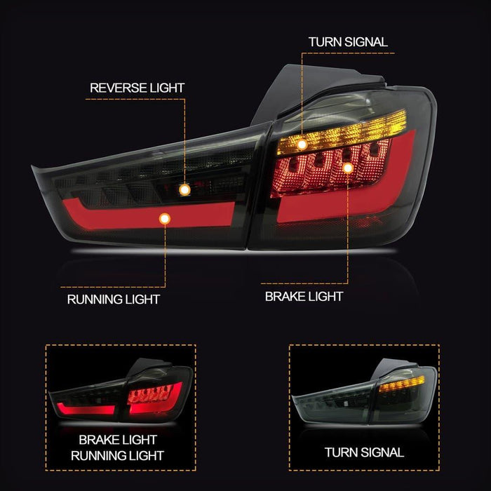 VLAND Tail Lights For Mitsubishi ASX/Outlander Sport 2012-2018 - VLAND VIP